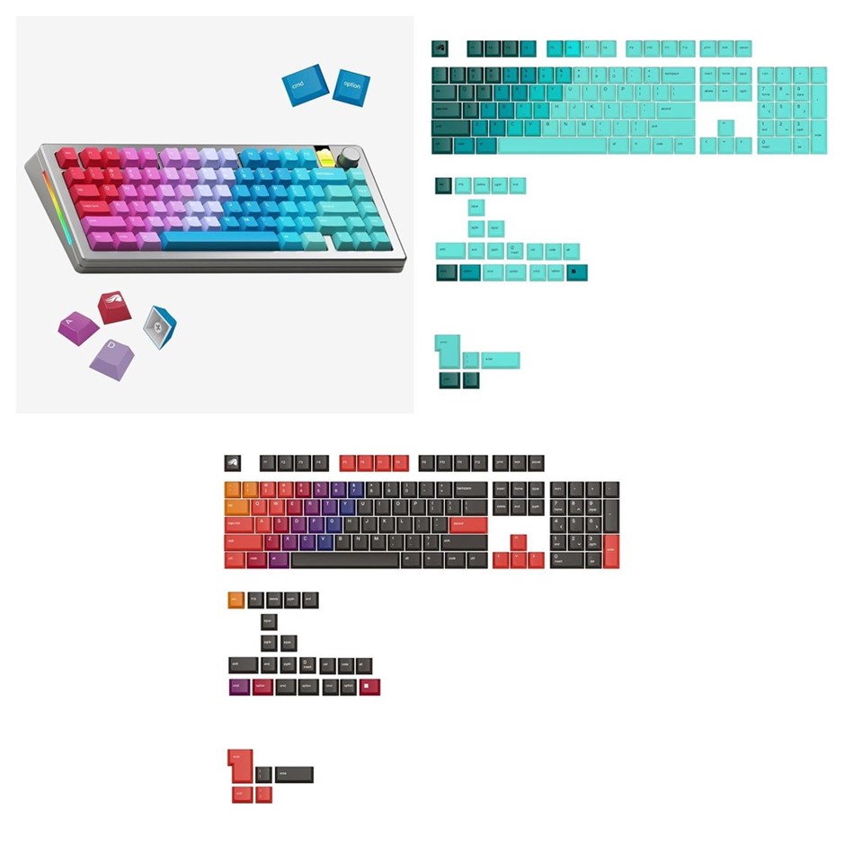 3 x GLORIOUS GPBT Keycaps. Total RRP $226. 1 x GLORIOUS GPBT (Daydream) Gra