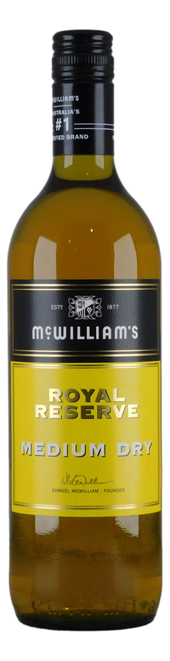 McWilliams Royal Reserve Medium Dry (6x 750mL), NSW.