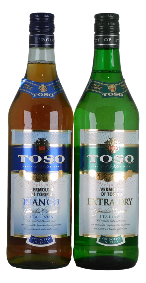 Mixed Toso Vermouth Di Torino (6x 1L), Italy.