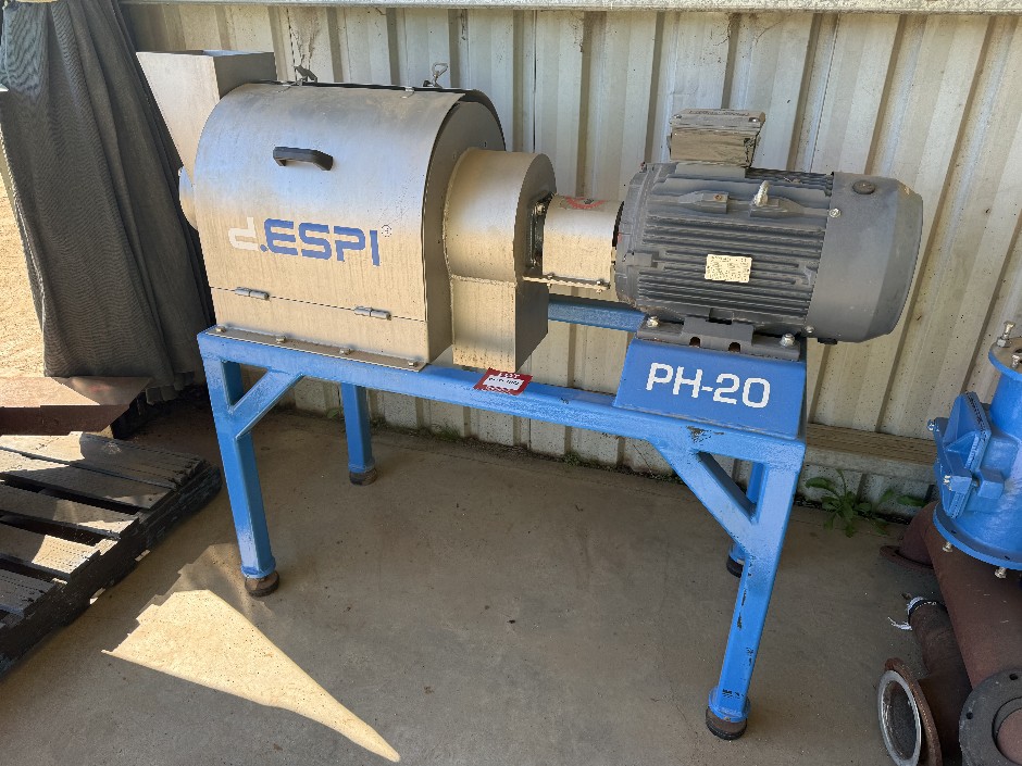 <p>2017 ESPI PH20 De Pipper Machine</p>