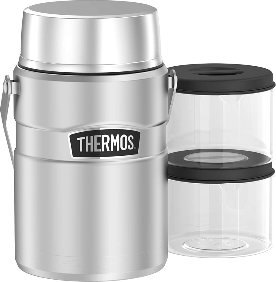 THERMOS Vacuum Insulated Food Jar, Stainless Steel, SK3030ST4AUS.