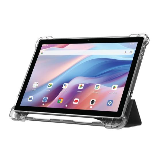 AIWA 10.1” Android Tablet with Stylus Pen & Foldable Case – Grey | Student-