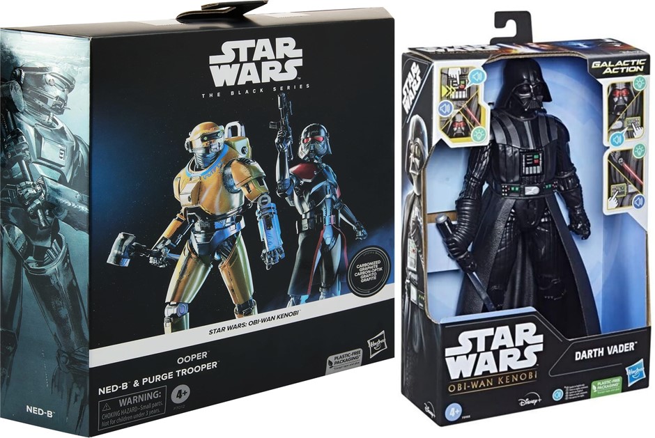 STAR WARS Action Figure Bundle – Galactic Action Darth Vader 12-Inch Intera