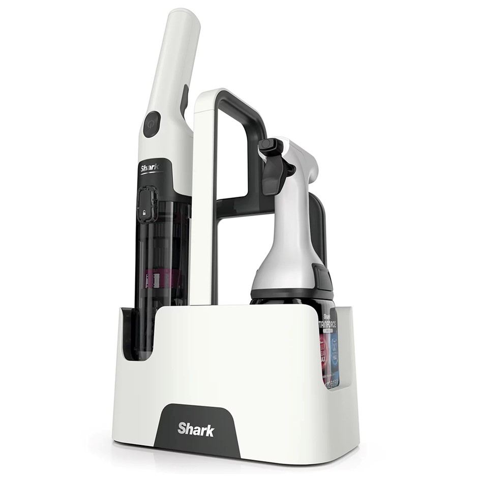 SHARK Stainforce Cordless Spot Cleaner, Colour: White/Black, HX100ANZ. NB: