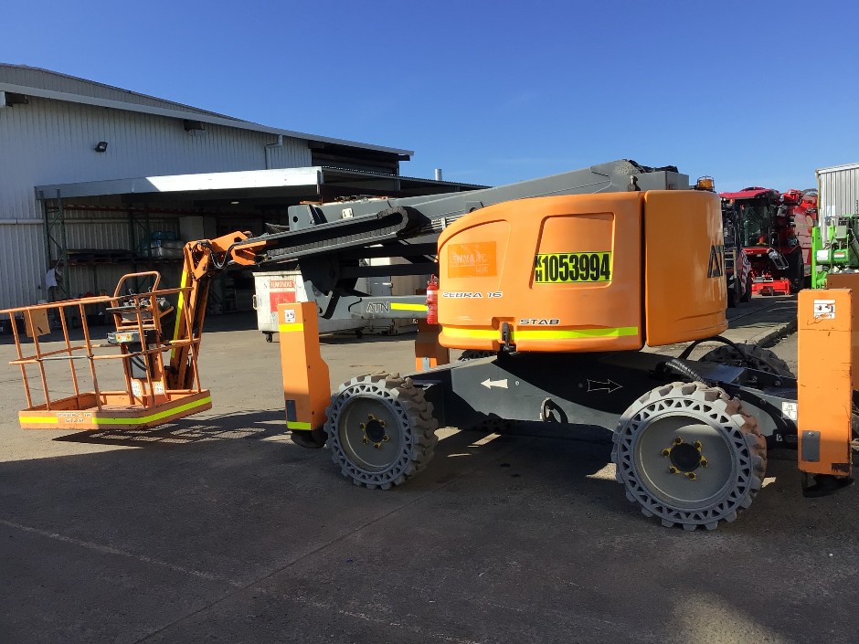 2018 ATN Zebra 16 4×4 Articulating Diesel Boom Lift