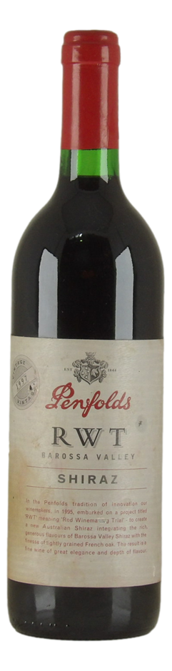 Penfolds RWT Shiraz 1997 (1x 750mL), Barossa, SA.