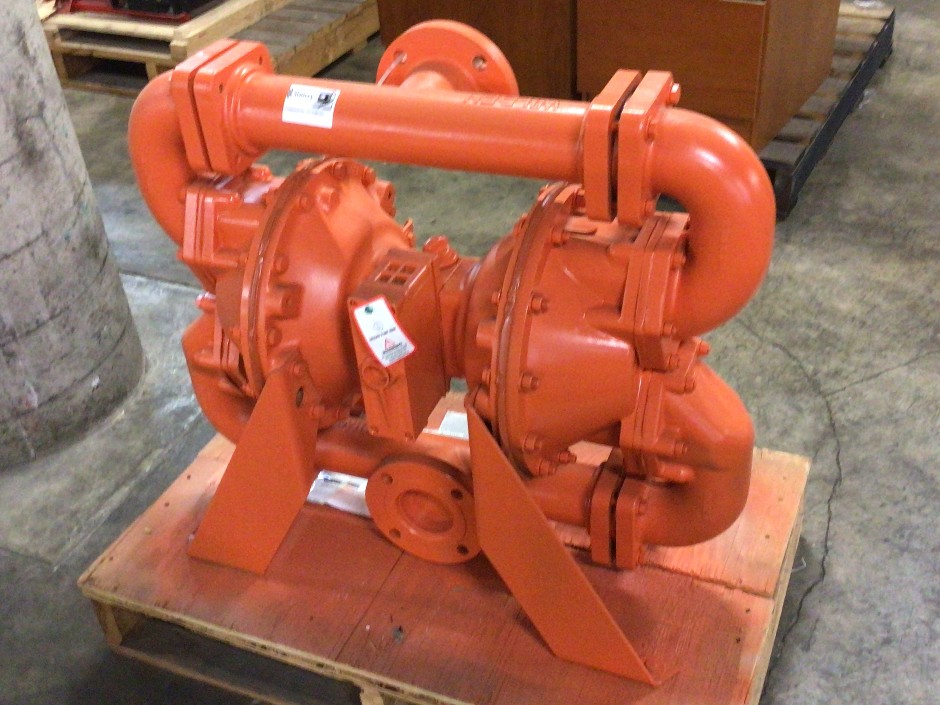 Wilden Metal Air Operated Double Diaphram Pump.