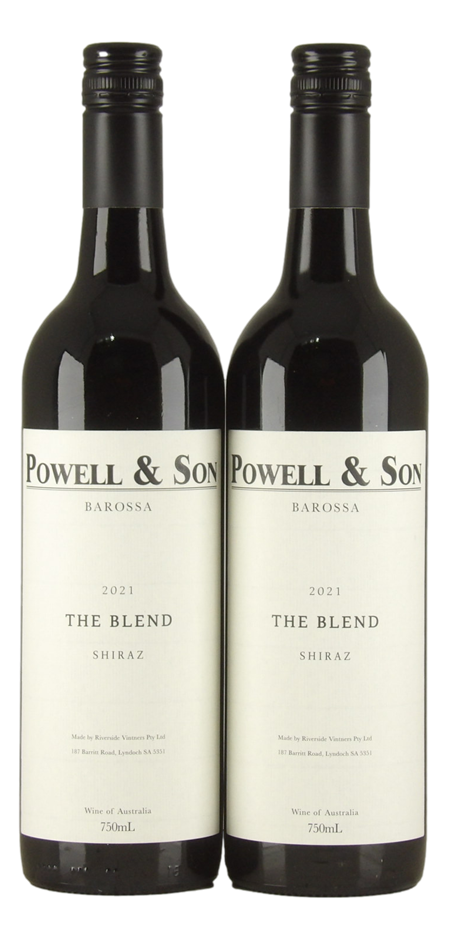 Powell & Son Shiraz The Blend Shiraz 2021 (2x 750mL), Barossa