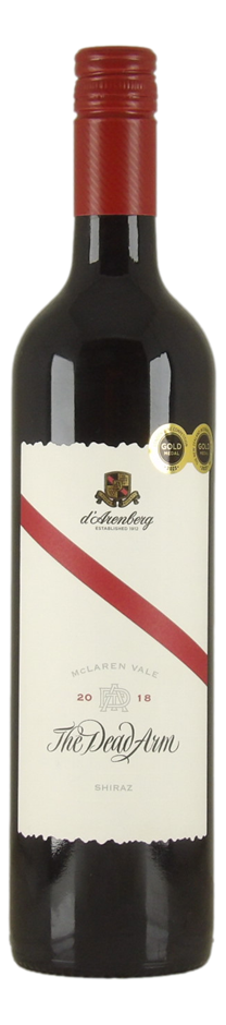 d`Arenberg The Dead Arm Shiraz 2018 (1x 750mL), McLaren Vale