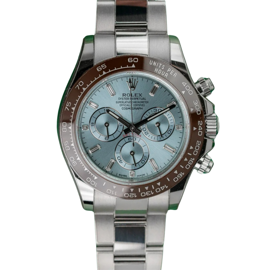 ROLEX COSMOGRAPH DAYTONA AUTOMATIC CHRONOGRAPH 40MM PLATINUM 116506 BXP COA