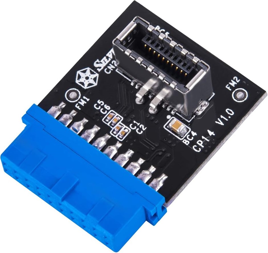 SILVERSTONE  Technology CP14, USB 3.0 Internal (19-Pin) Header to USB 3.1/3