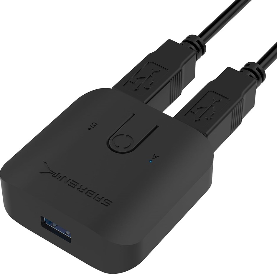 SABRENT USB 3.0 Sharing Switch for Multiple Computers, LED (USB-SW30).  Buy
