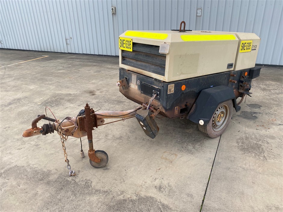 <p>Doosan 7/53 Trailer Mounted Compressor</p>