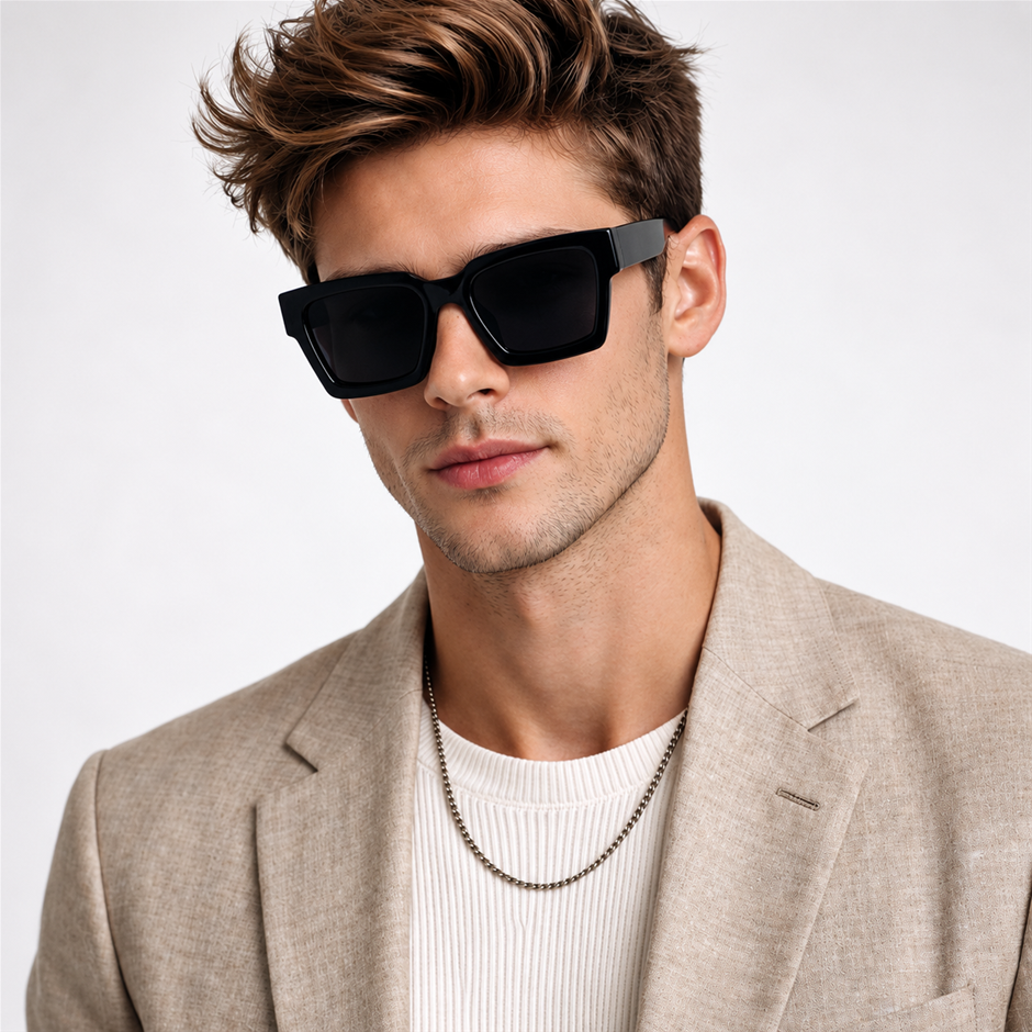 Polarized Quality Fashion Oversized Sunglasses