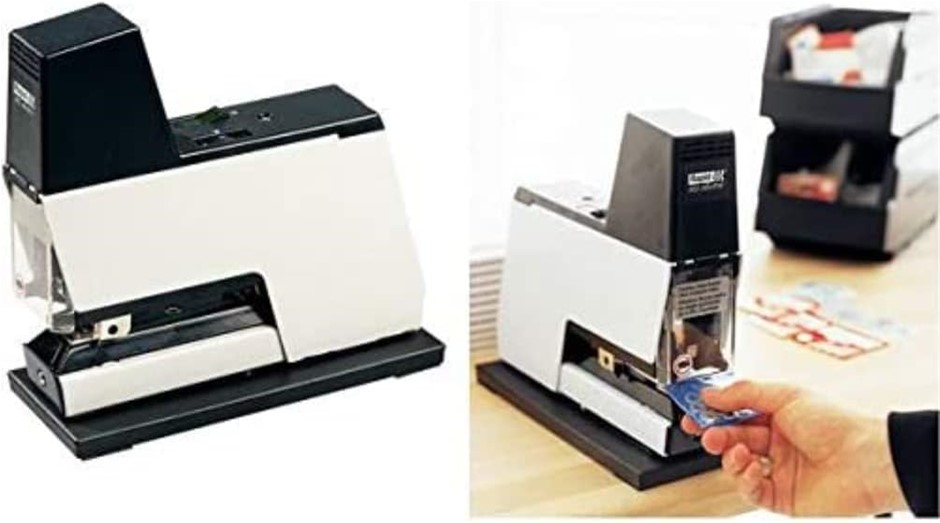 RAPID 105E Electric Stapler. NB: Condition Unknown.  Important Notice:</b