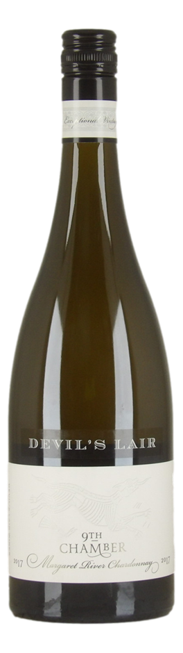 Devil's Lair 9th Chamber Chardonnay 2017 (1x 750mL), Margaret River, WA.