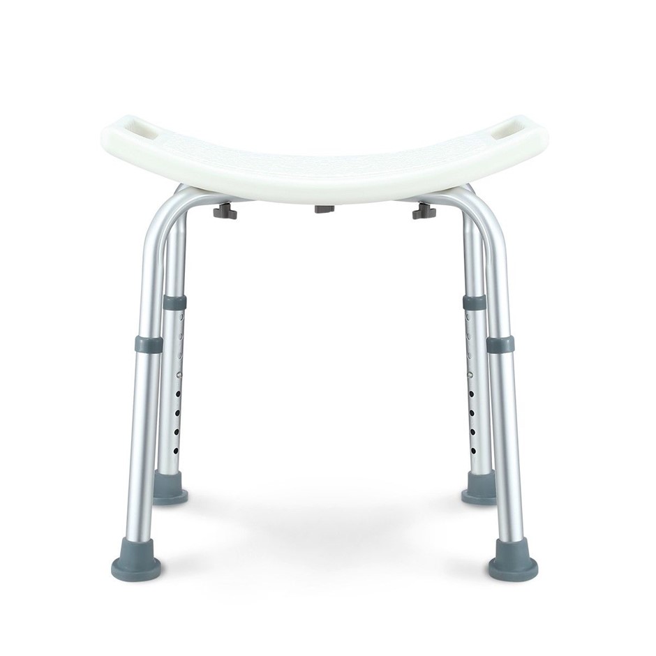 Adjustable Shower Chair Bathroom Stool Raised Bath Seat