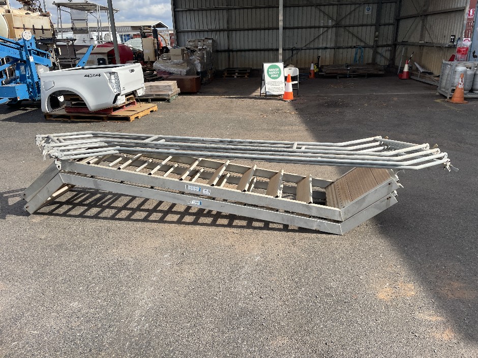 ATPAC Aluminum Stairs/Hand Rails