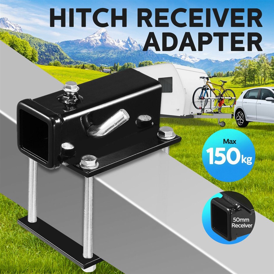 Hitch Receiver Adapter Universal Trailer Mount Reducer Heavy Duty 150kg