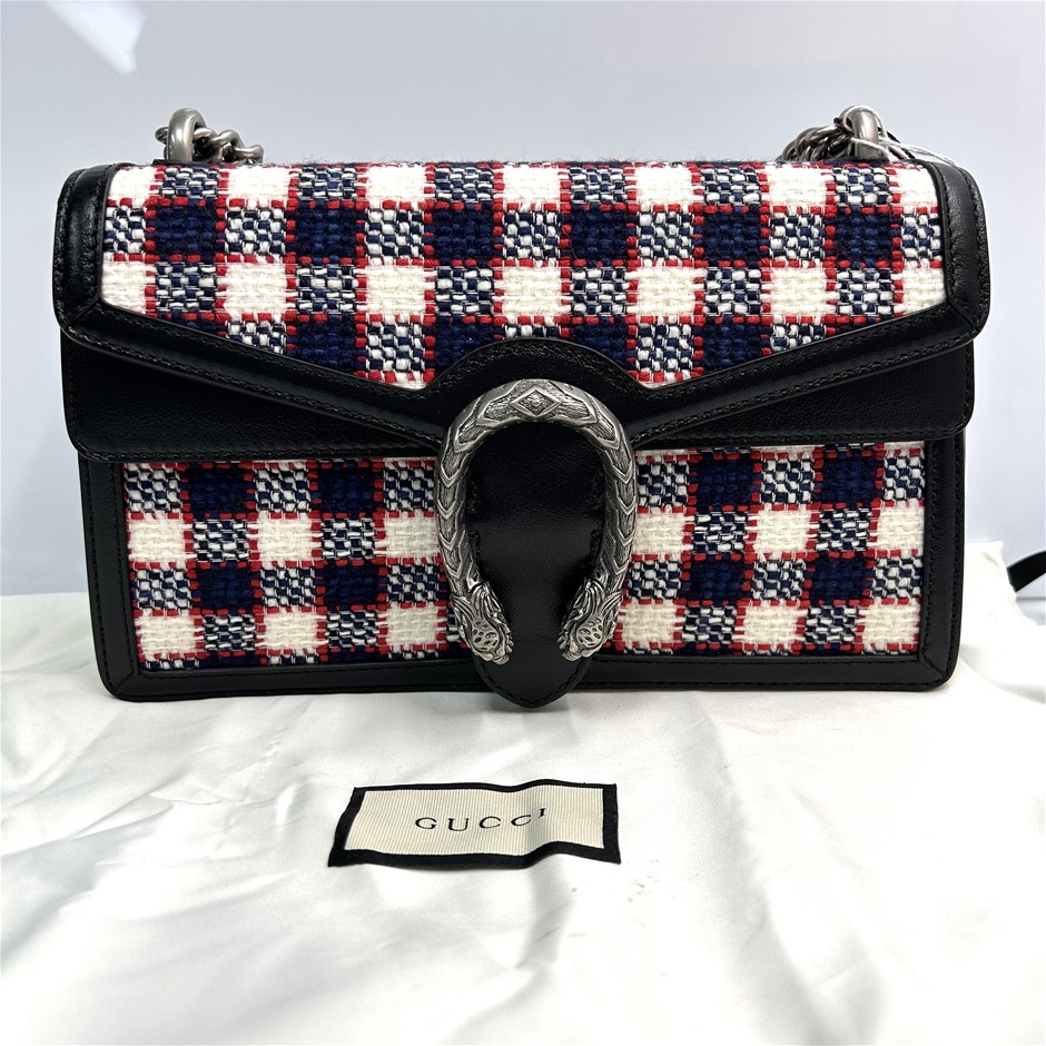Gucci Dionysus Tweed Shoulder Bag