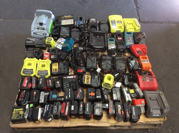 Bosch/Makita/Dewalt/Ryobi Mixed Brand and Model Power Tools Batteries
