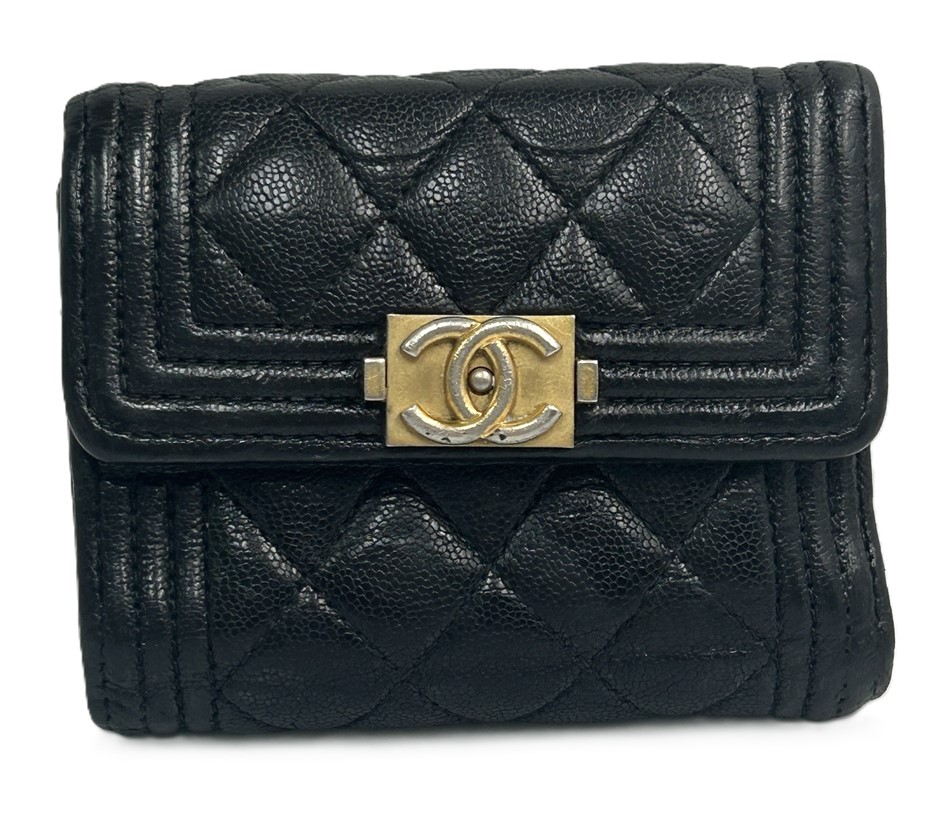 Chanel Boy Compact Wallet
