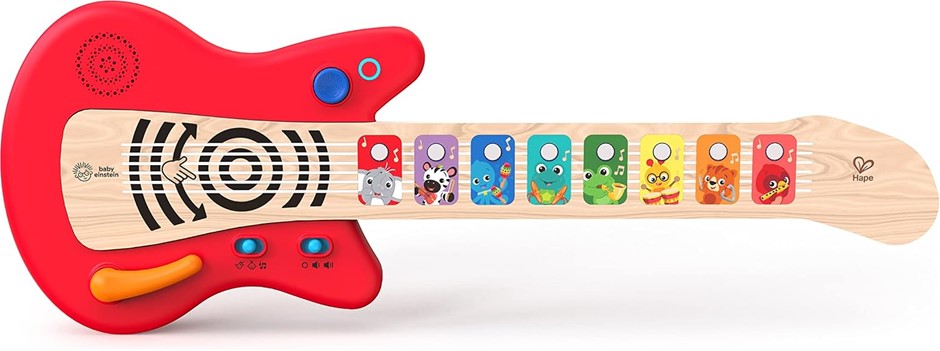 BABY EINSTEIN Together In Tune Guitar Safe Wireless Wooden Musical Toddler