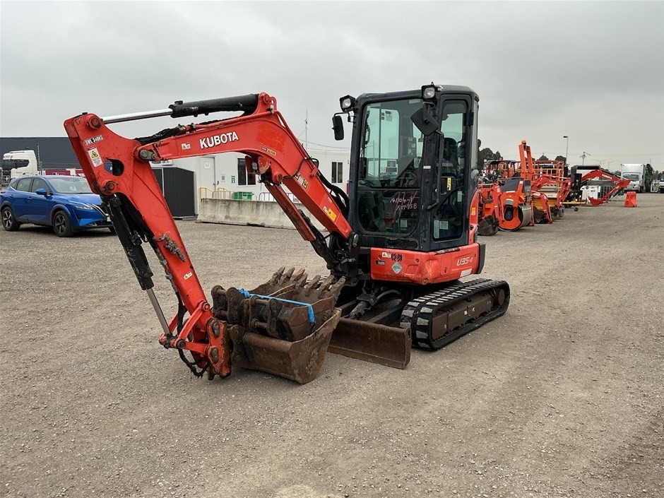 Kubota U35 Hydraulic Excavator