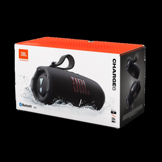 New Sealed JBL Charge 6 Portable Speaker - Black