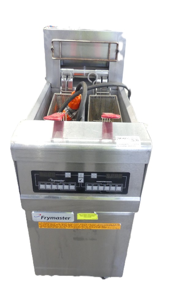 <p>Frymaster RE117-2TCSC Stainless Steel Freestanding Electric Single Pan D