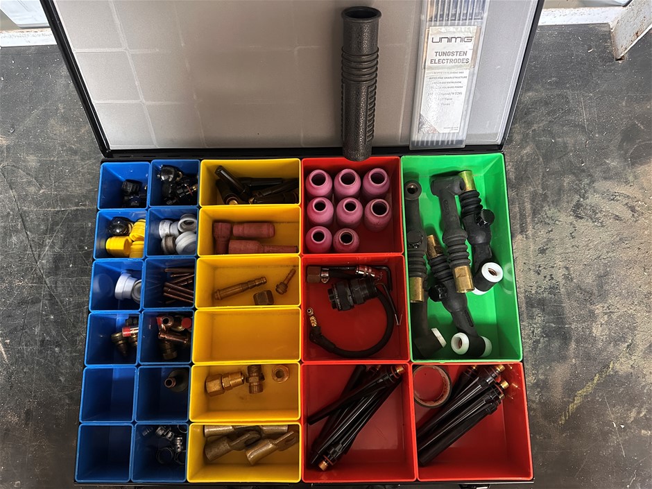 Tig Welding Torch Spare Parts w/ Case