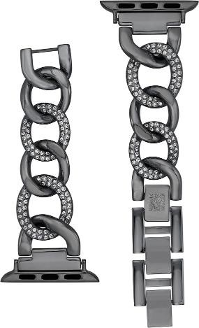 ANNE KLEIN Fashion Chain Bracelet for Apple Watch, Apple Watch Replacement