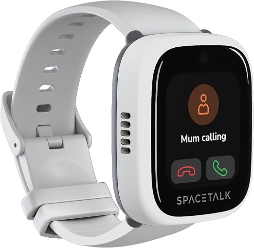 4 x SPACETALK Loop Smartwatch, Kids Smart Watch, 4G, GPS, 2MP Camera, Frost