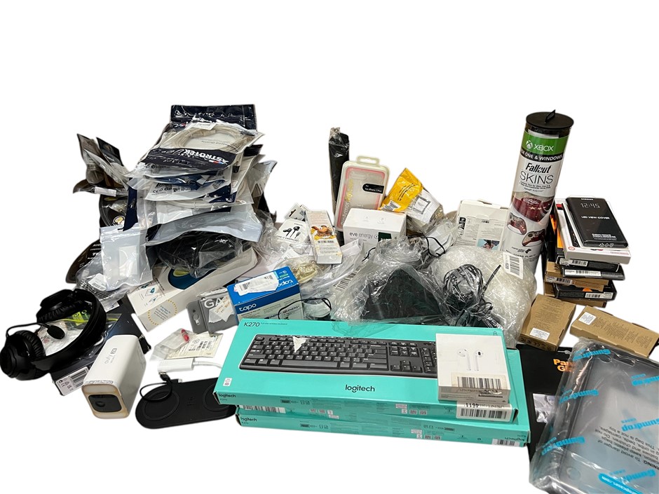 Assorted Electronics & Accessories. (Big Box) NB: Products Are Untested/Con