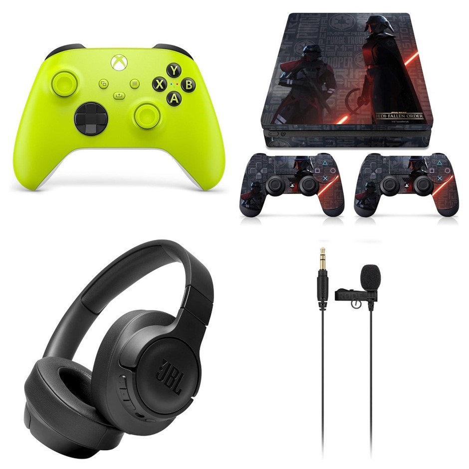 4 x Console Accessories. RRP -$500. 1 x XBOX Series X/S Wireless Controller