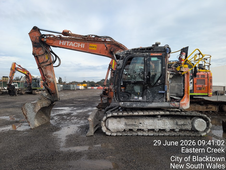 <p>2023 Hitachi ZX135US-7 Excavator (Site ID: EXCV15)</p>