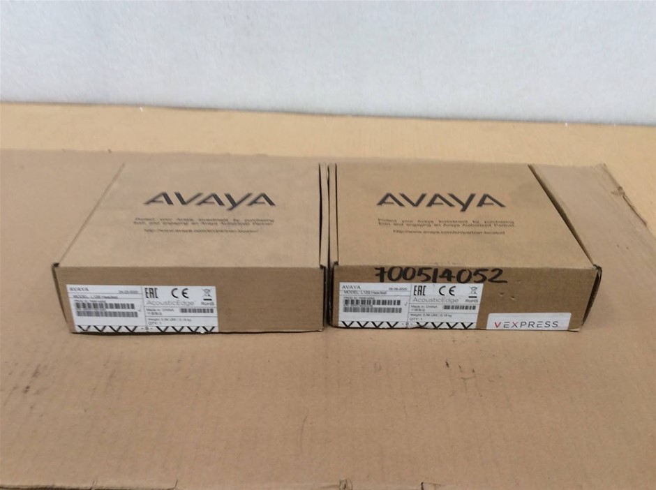 Avaya L129 Acoustic Edge Headset - New (Lot of 2)