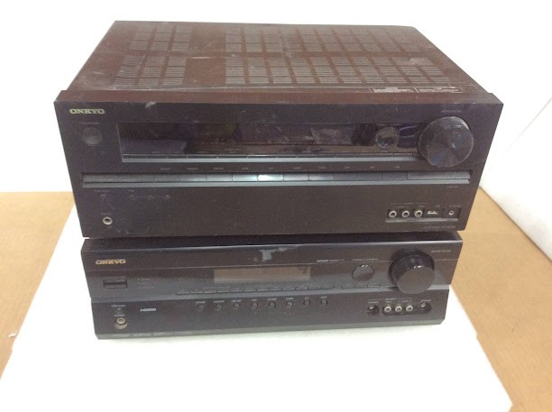 Onkyo TX-SR507&HT-R648 AV Receiver (Lot of 2)