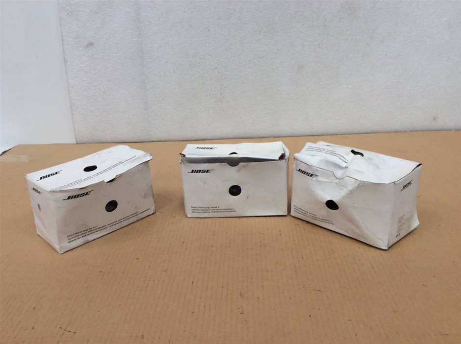 Bose Direct/Reflecting Series II Speaker (Lot of 3)