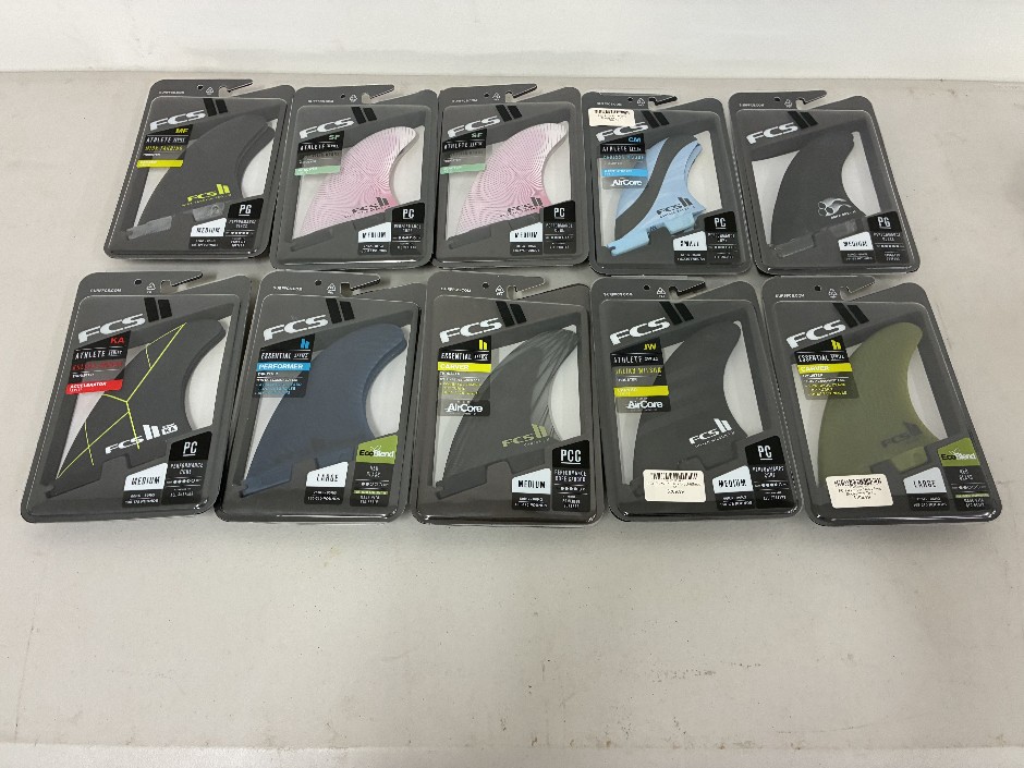 10 x FCS Surfboard Fins