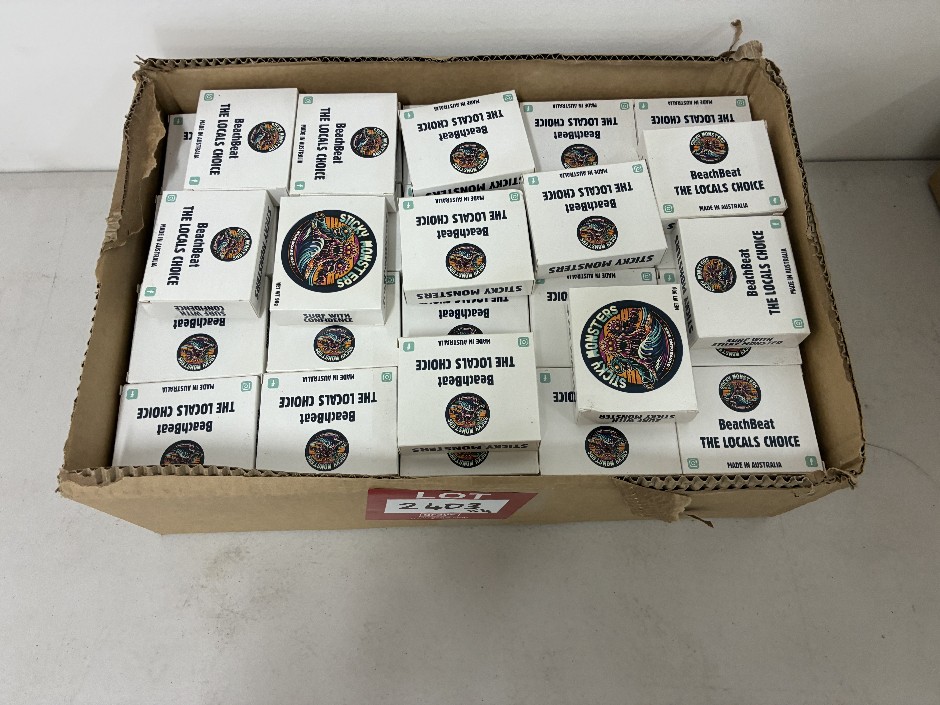 <p>Box to Surfboard Wax</p>