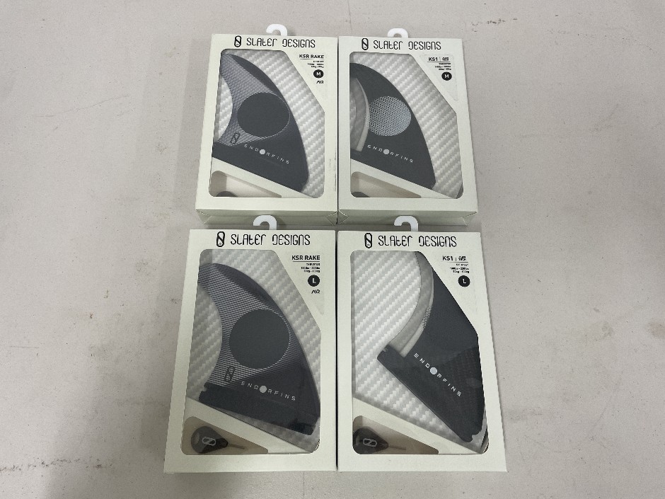 4x Slater Design Fin Packs