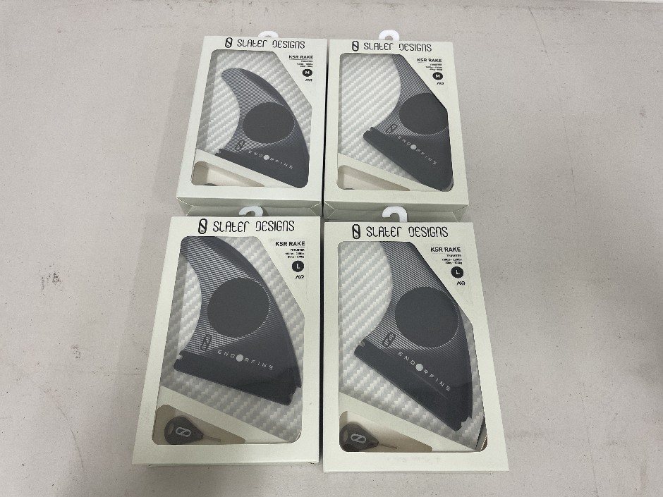 <p>4x Slater Designs Surfboard Fins</p>