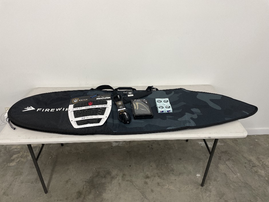 6’6” Firewire Surfboard Bag and Accessories