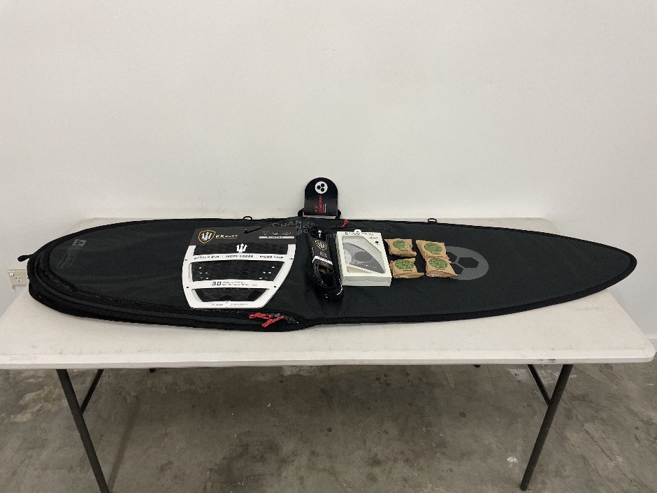 6’3” Channel Islands Surfboard Bag and Accessories