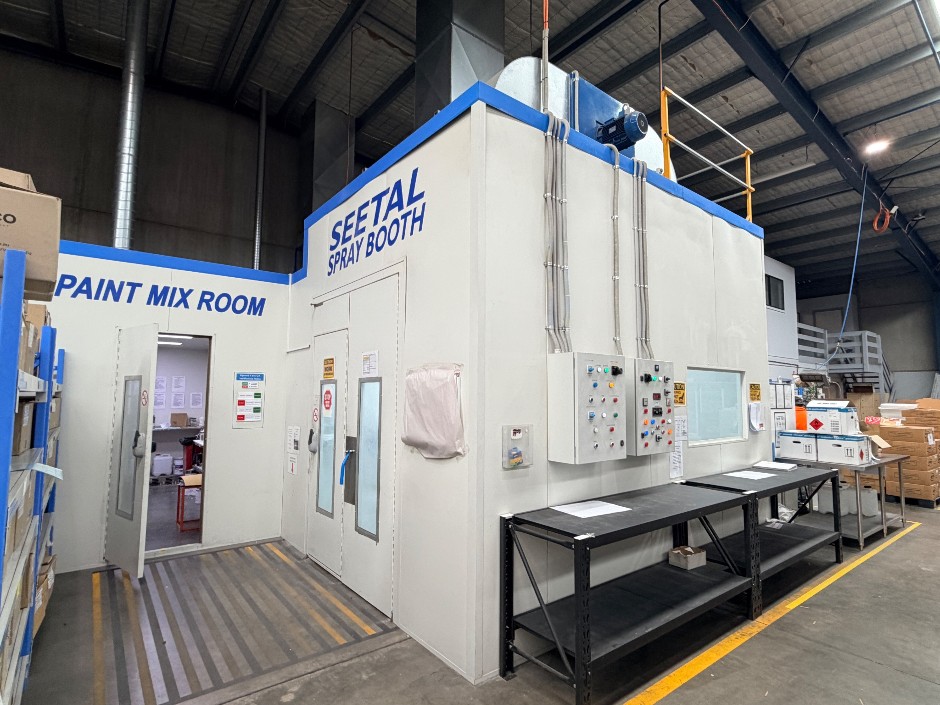 Seetal V80 Sprays Saver Spray Booth, Prep Booth, and Paint Room