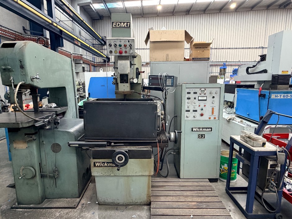 <p>Wickman S3 EDM Machine Tool</p>