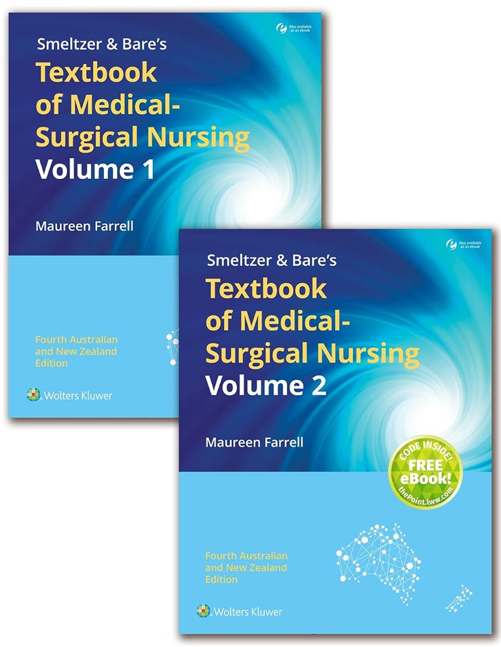 Smeltzer & Bare's Textbook of Medical-Surgical Nursing: Volume 1 and 2, 4th