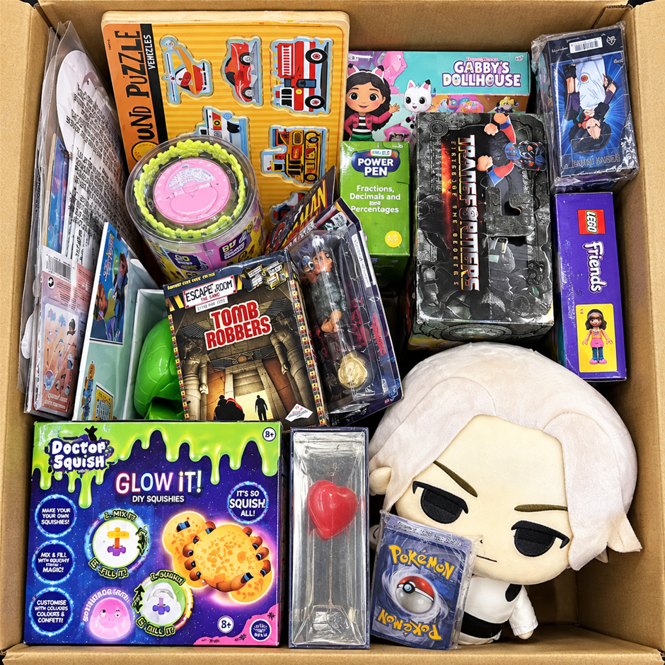 Assorted Branded Toys, Games & Collectibles – LEGO Friends, Pokémon, Gabby’