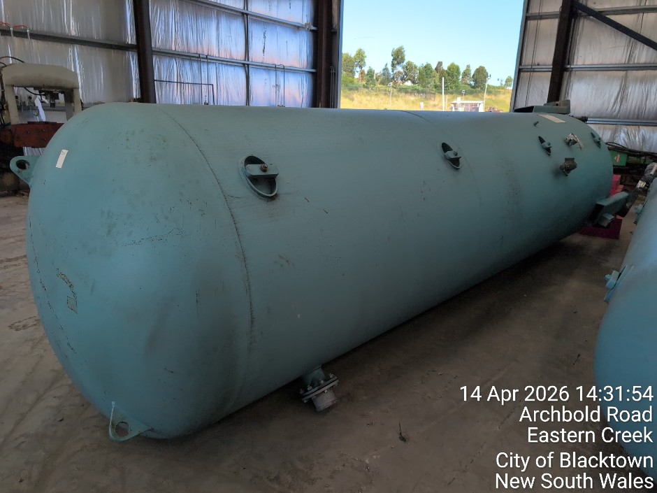 <p>PRESSURE VESSEL - 10000Lt  (Site ID: 131)</p>